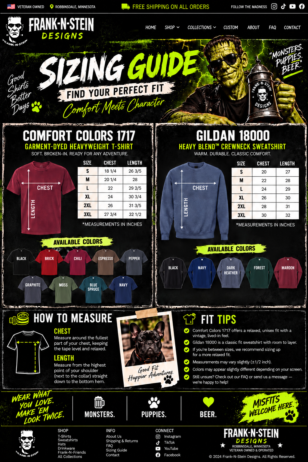 Sizing Guide